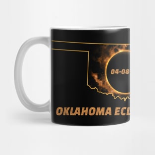 Total Solar Eclipse 2024 Oklahoma Mug